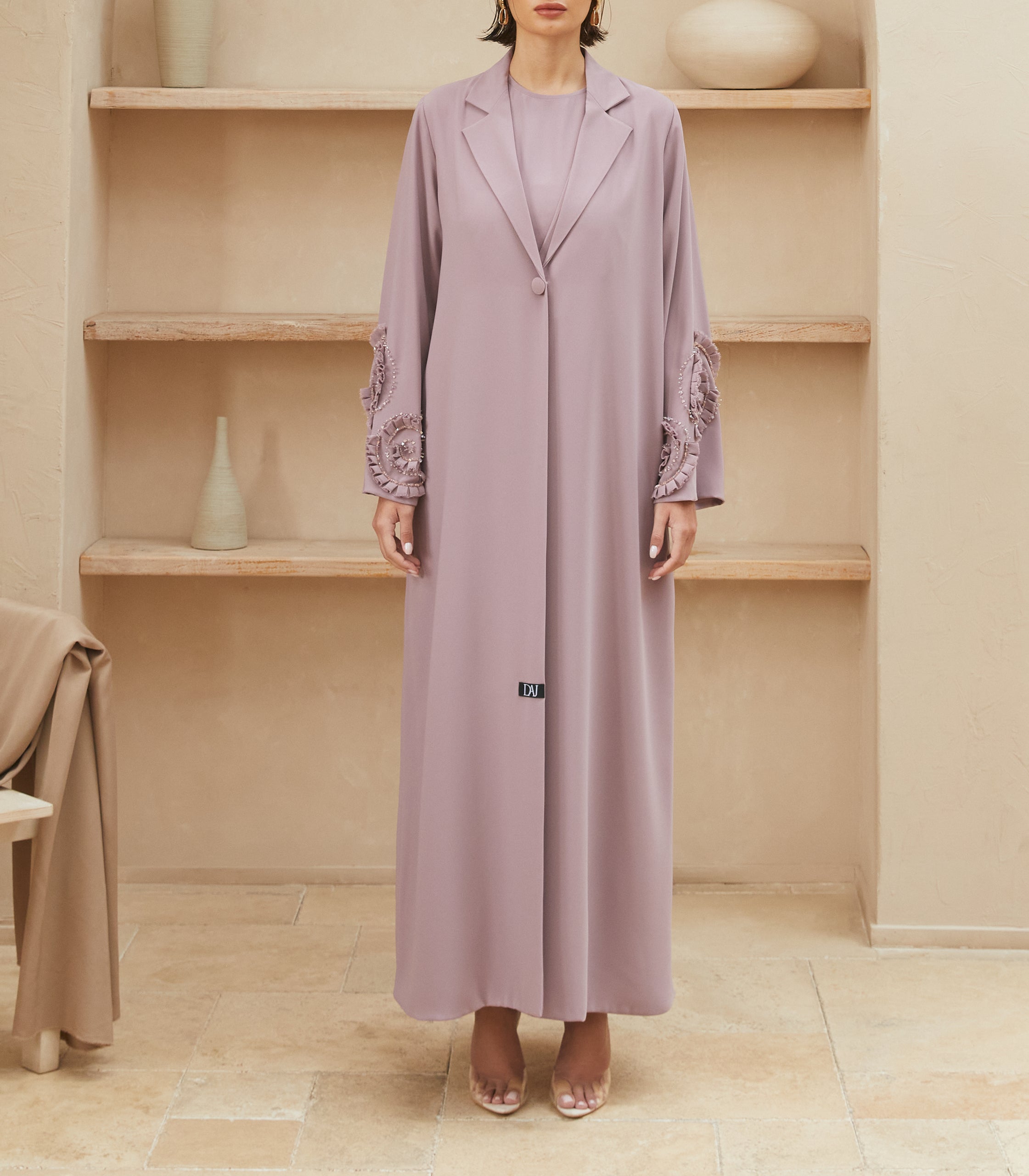 عباية ملونة فخمة زولية