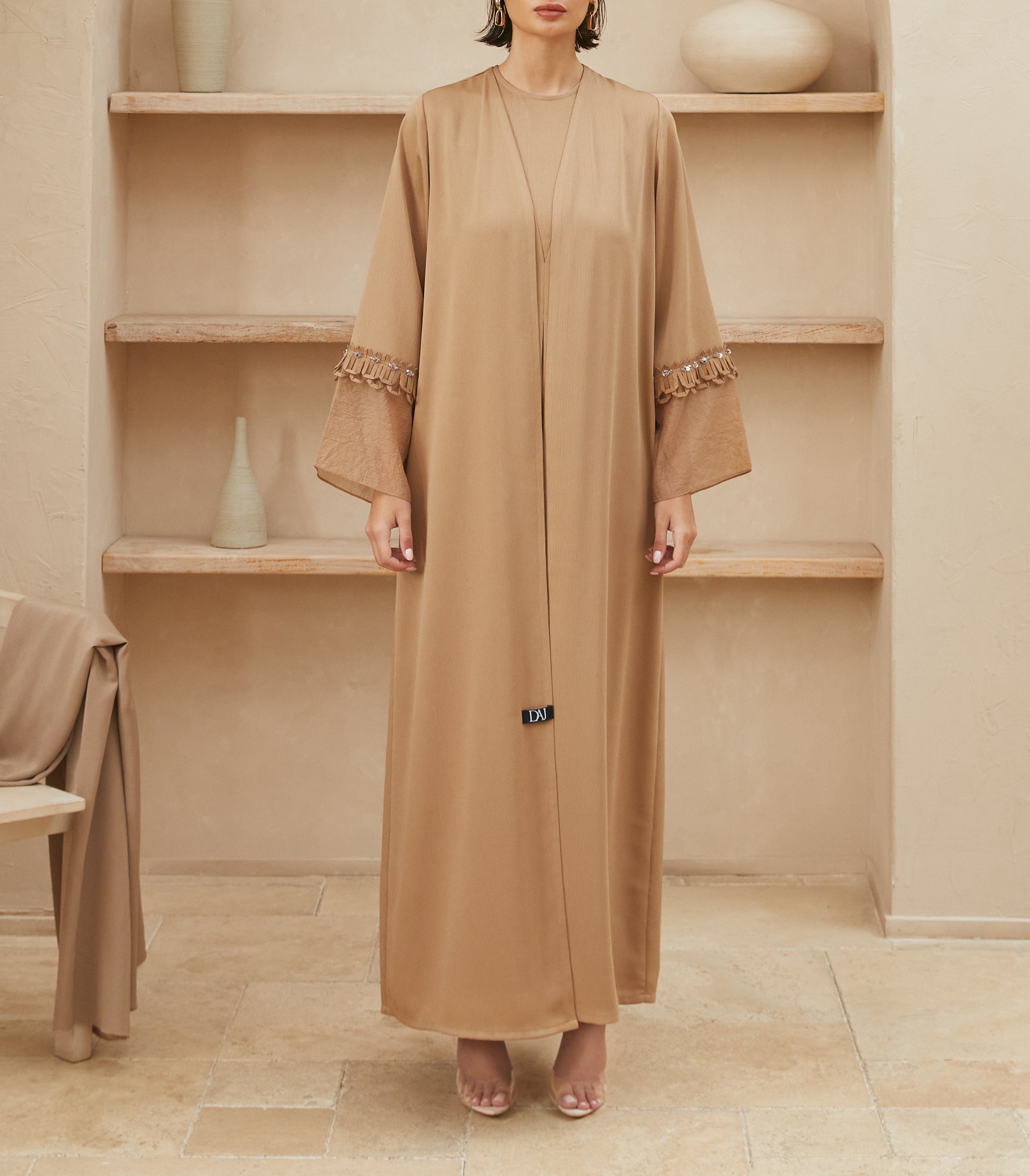 عباية ملونة فخمة آينة