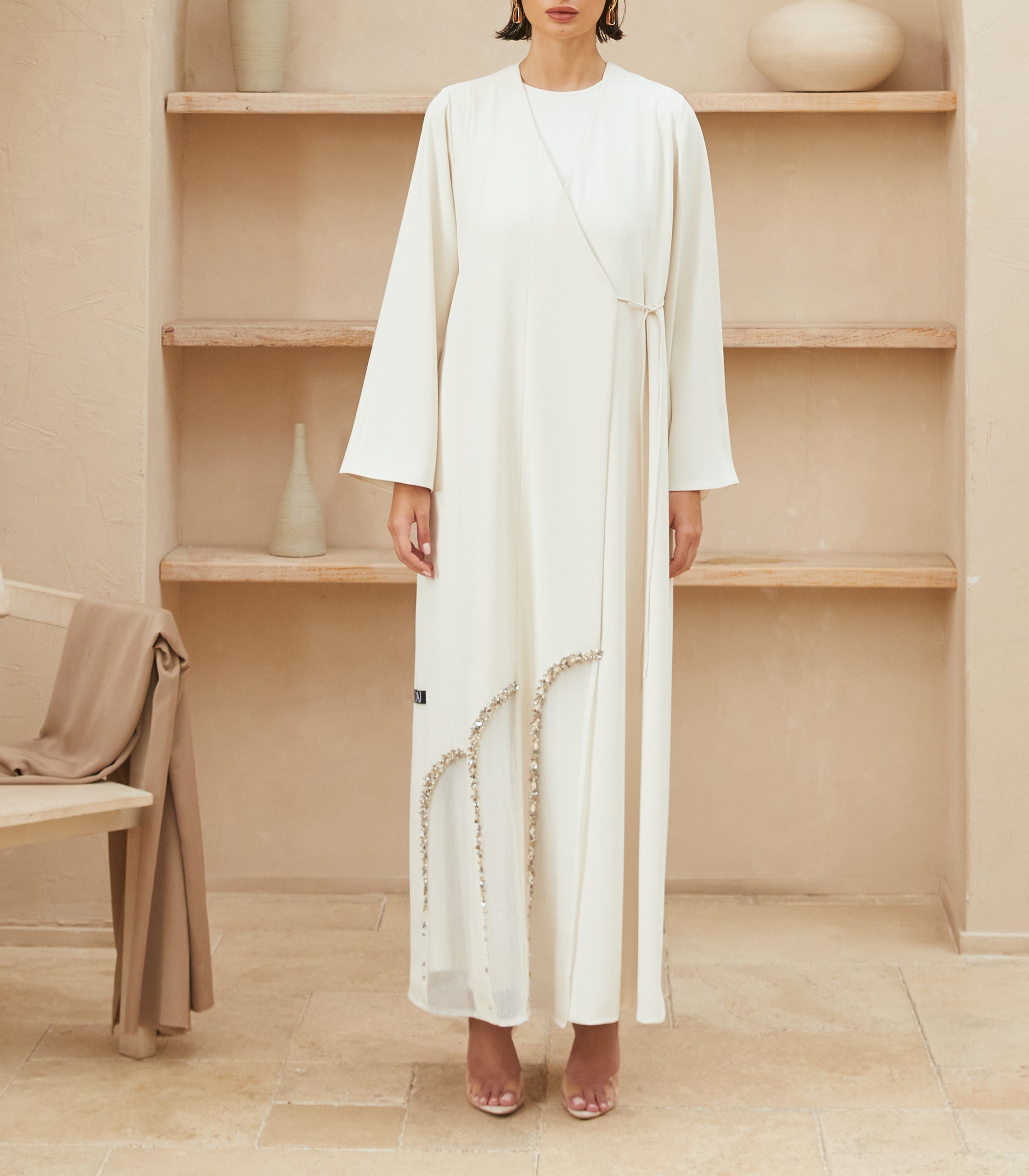 عباية ملونة فخمة نفسية