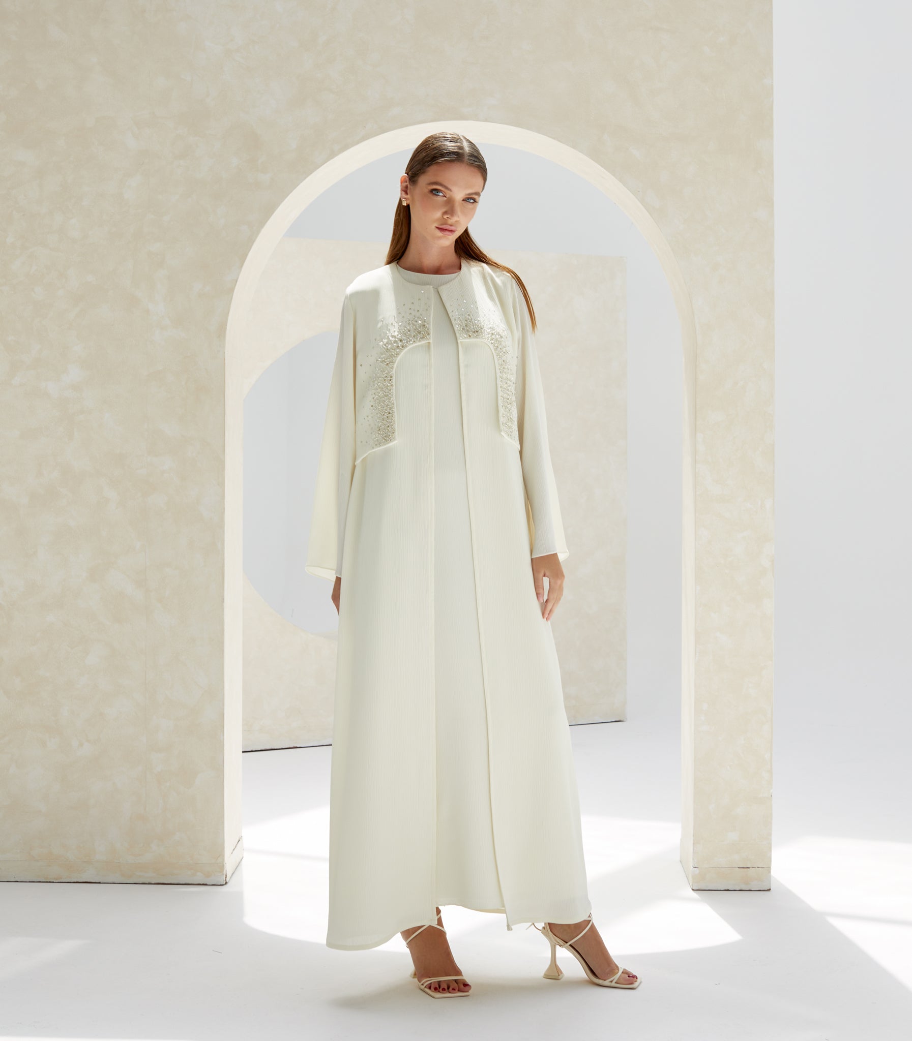 عباية ملونة فخمة دنيا 1