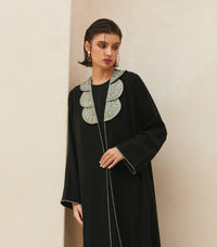 عباية سوداء فخمة فراح 2