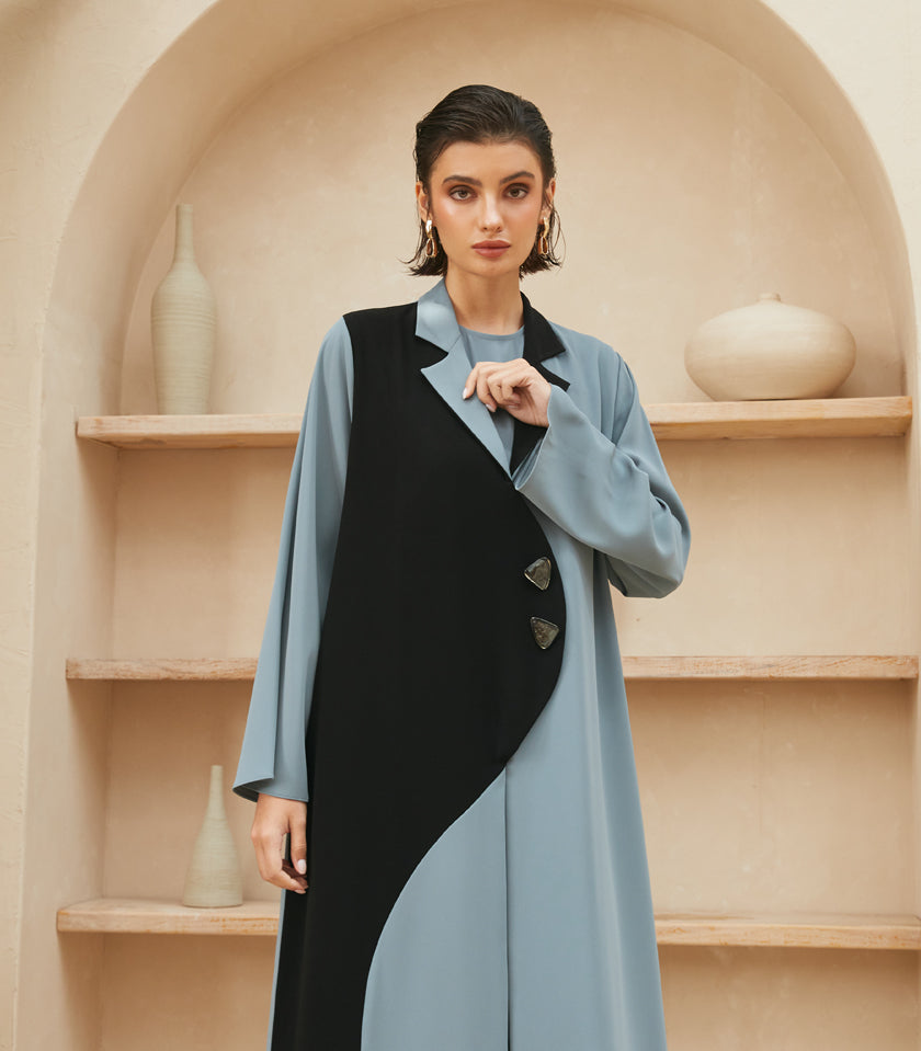 عباية ملونة فخمة حياة 2