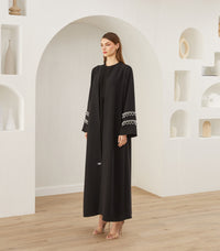 عباية سوداء فخمة هدى 1