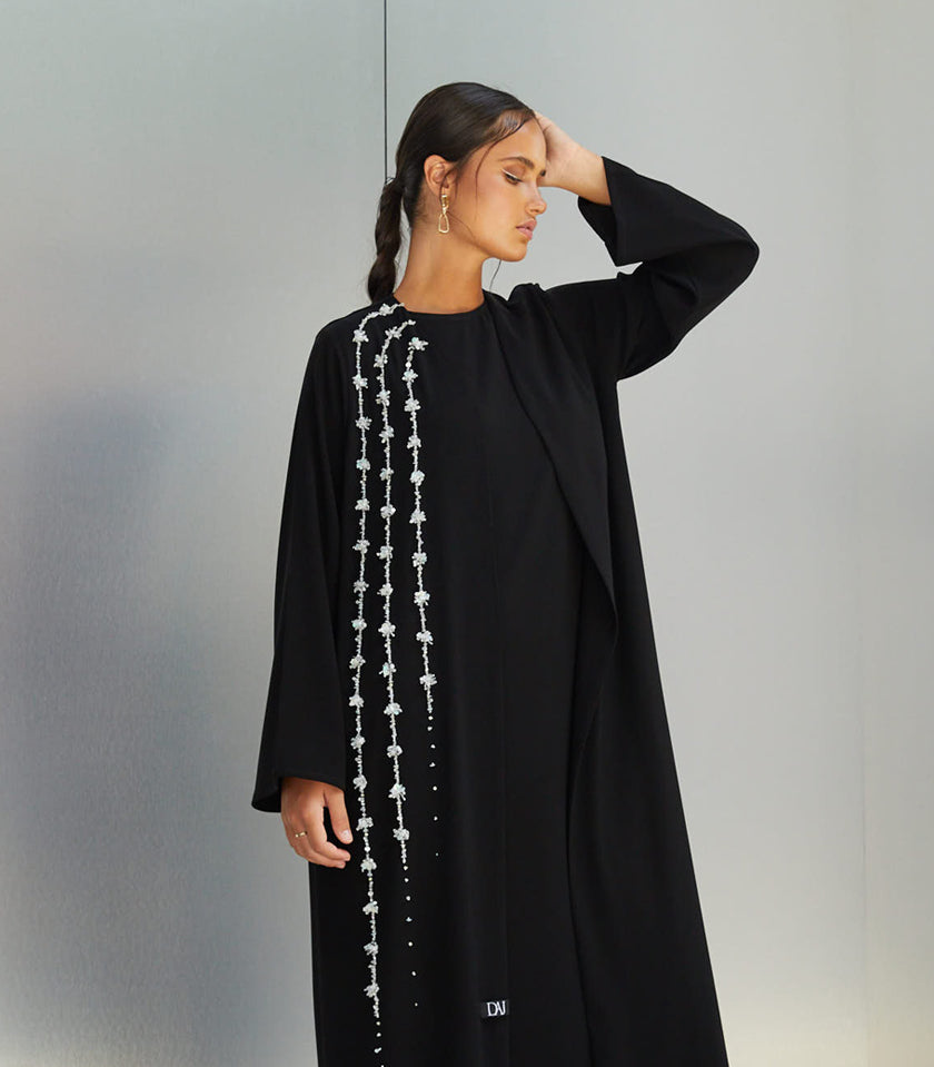 عباية سوداء فخمة ألينا 2