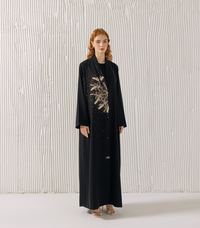 عباية سوداء فخمة أمارة 1