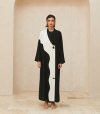 عباية سوداء فخمة أريج 1