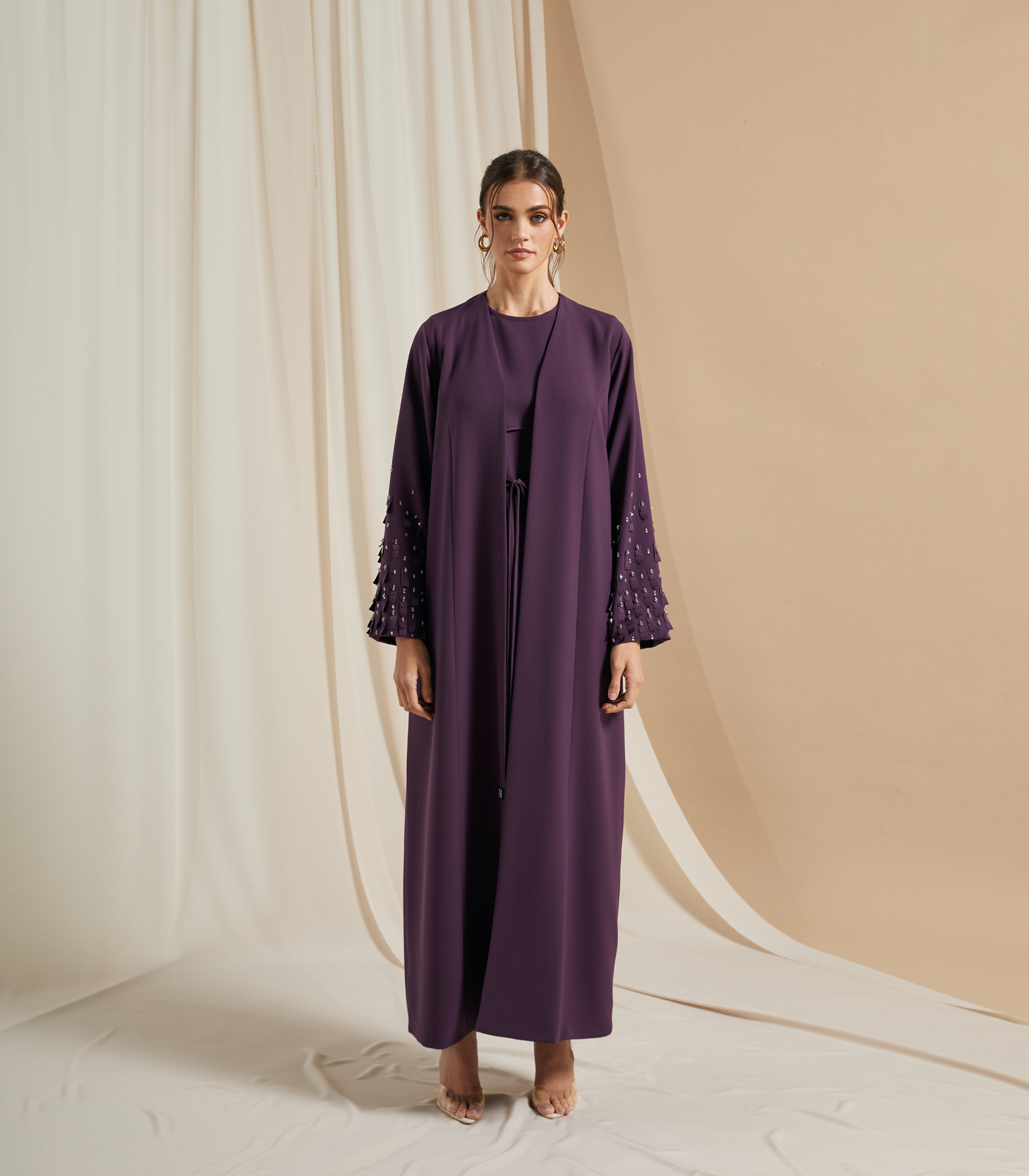 عباية ملونة فخمة أروى 1