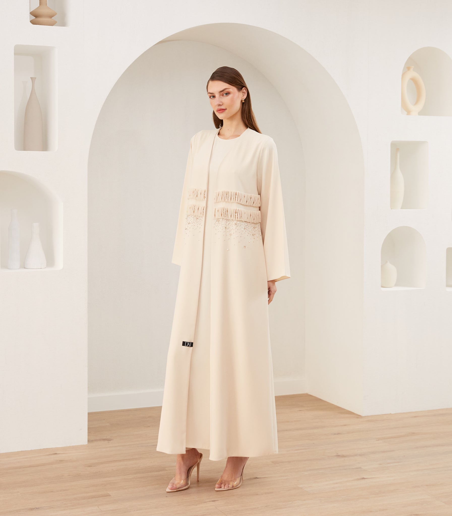 عباية ملونة فخمة سيلينا 1