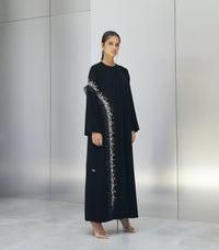 عباية سوداء فخمة أليزا 1