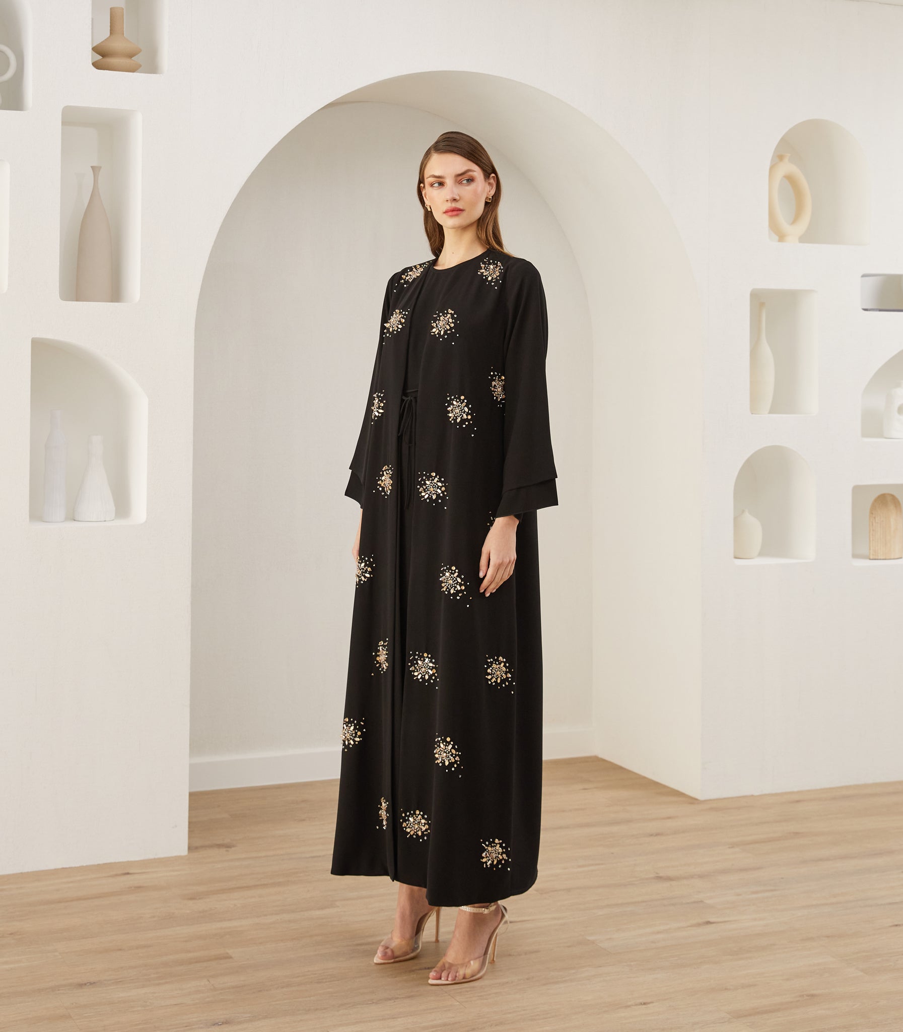 عباية سوداء فخمة إيدا 1