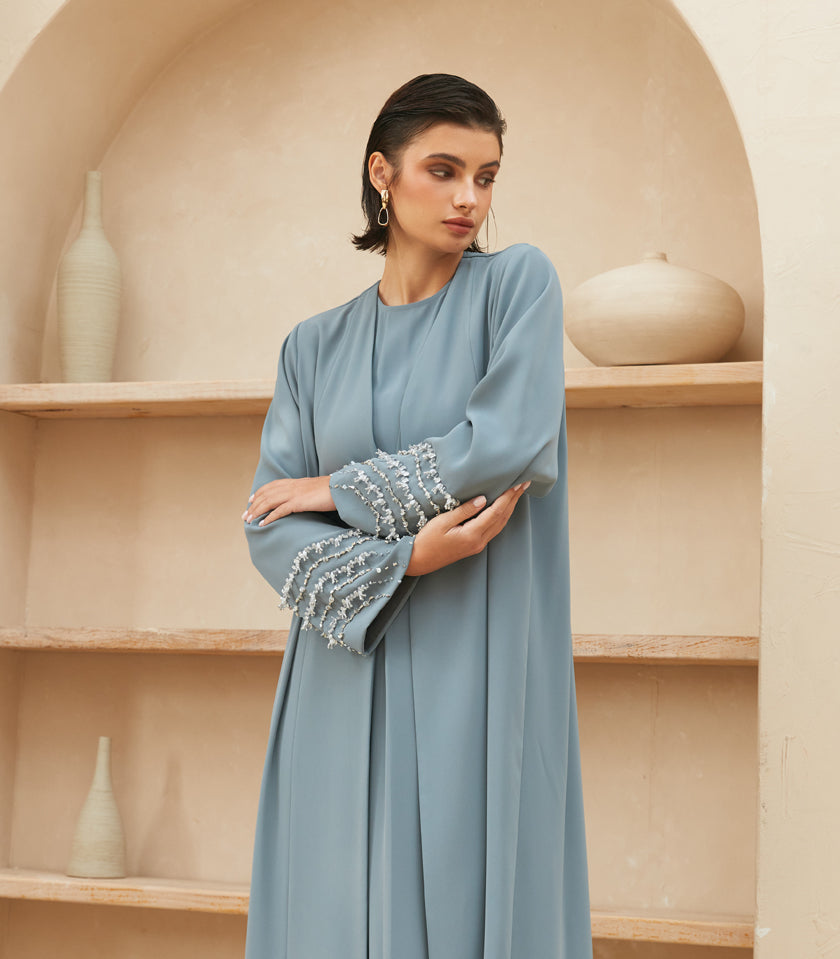 عباية ملونة فخمة إيسا 2