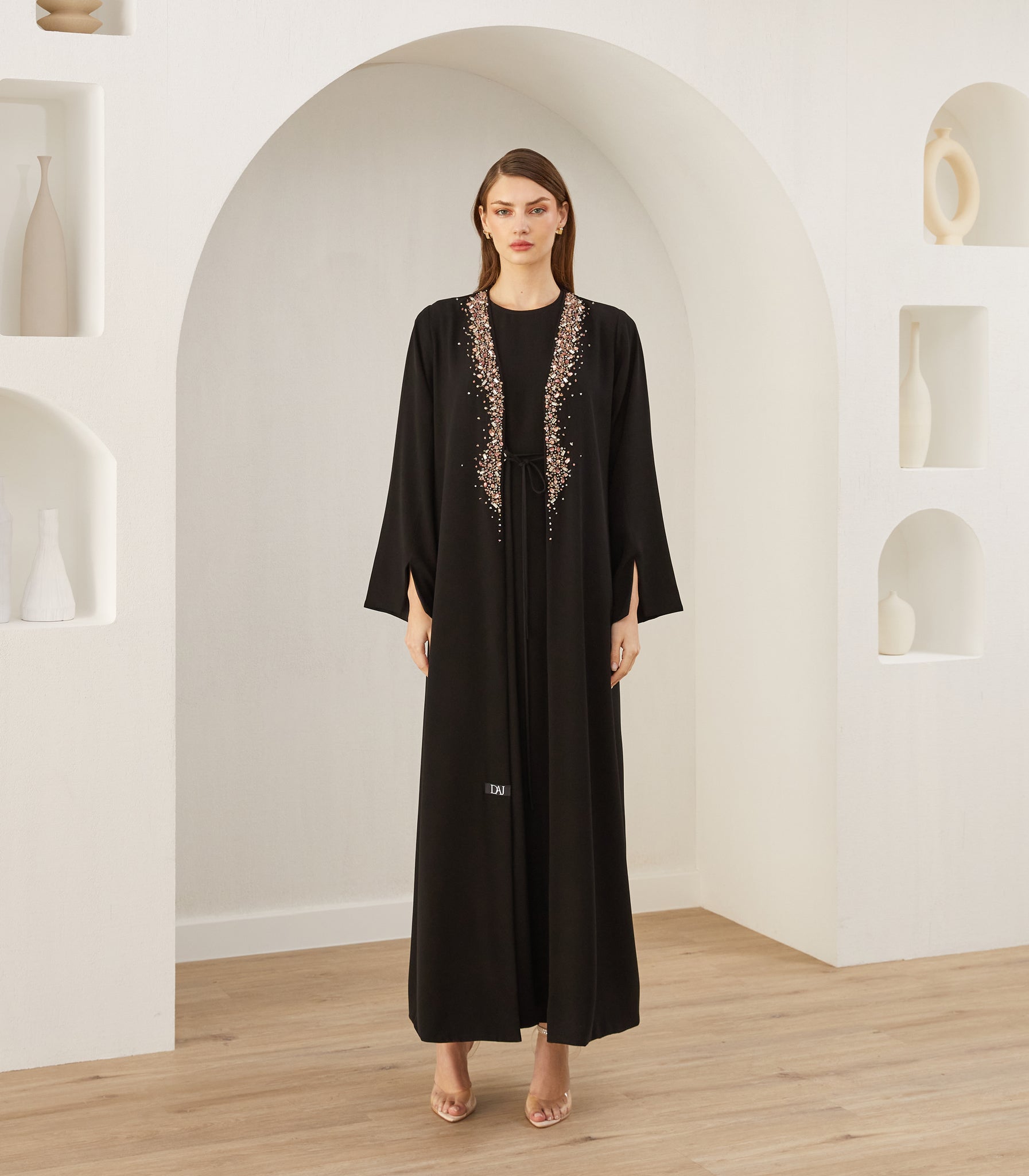 عباية سوداء فخمة كياه 1