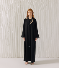 عباية سوداء فخمة ليا 1