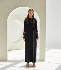 عباية سوداء فخمة مينا 1