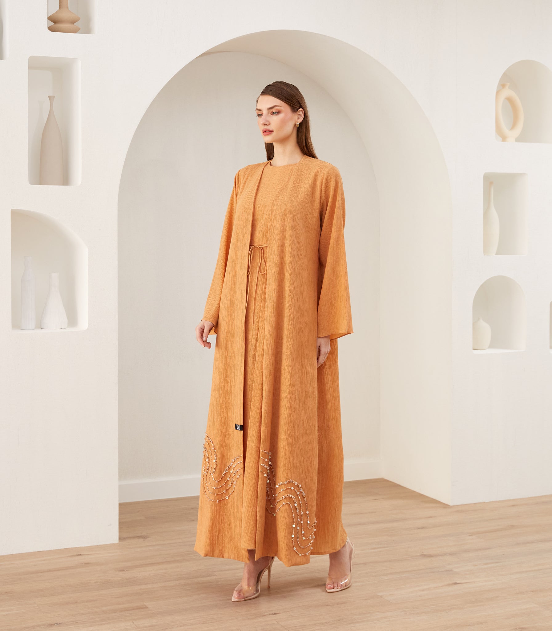 عباية ملونة فخمة مونا 1