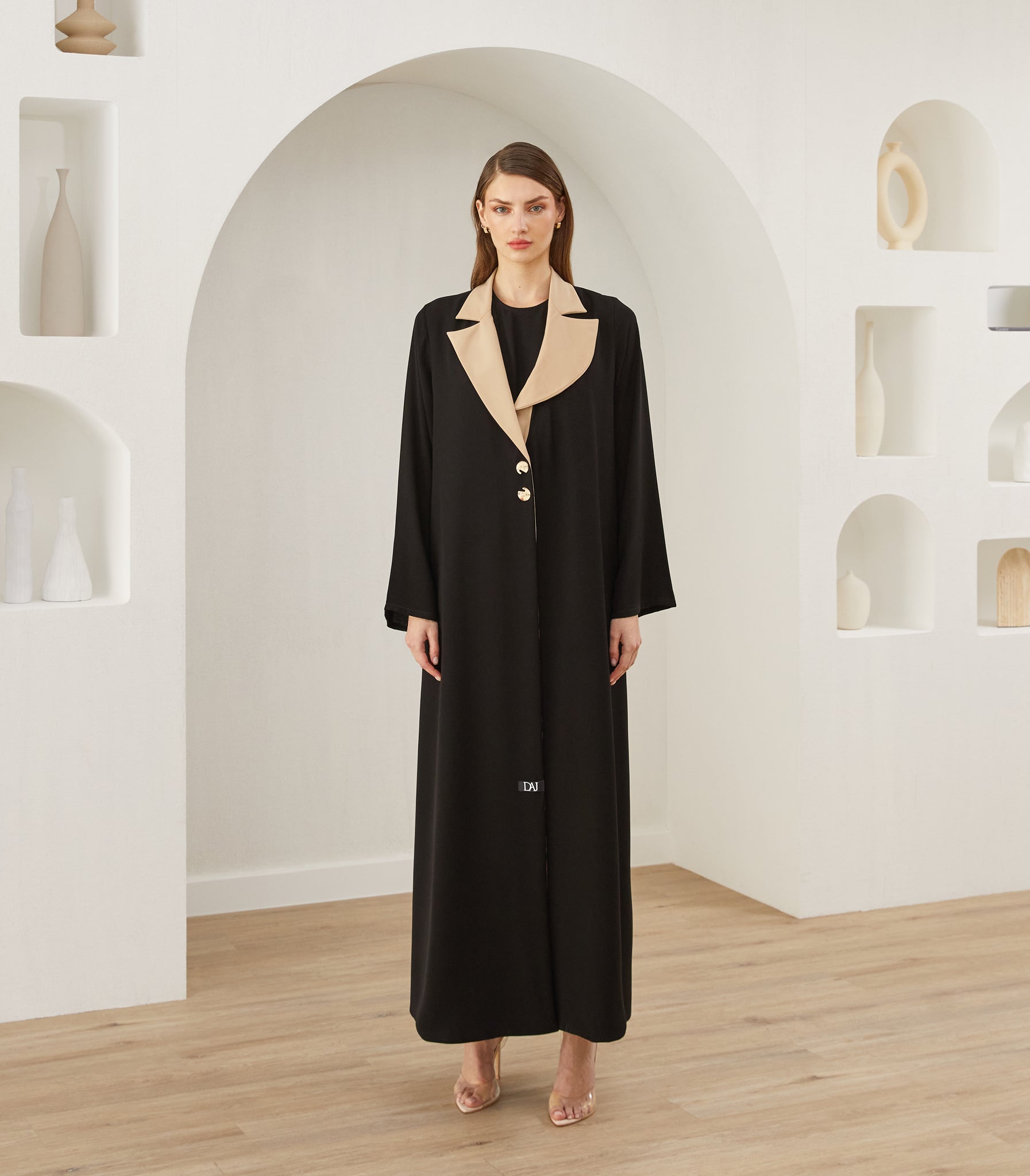 عباية سوداء فخمة ندى 1