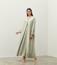 عباية ملونة فخمة نيسا 1