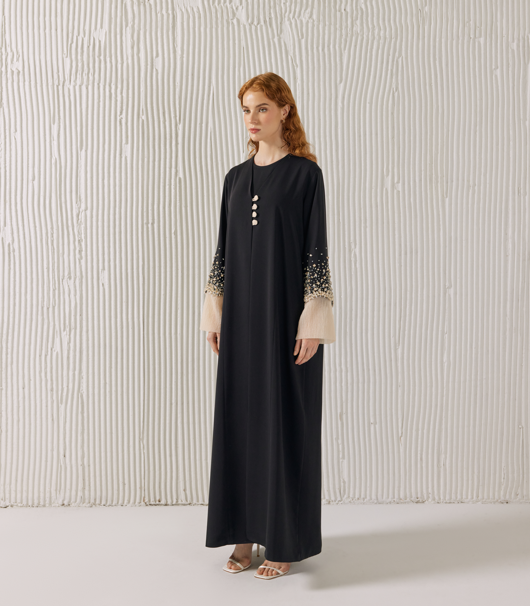 عباية سوداء فخمة نورة 1