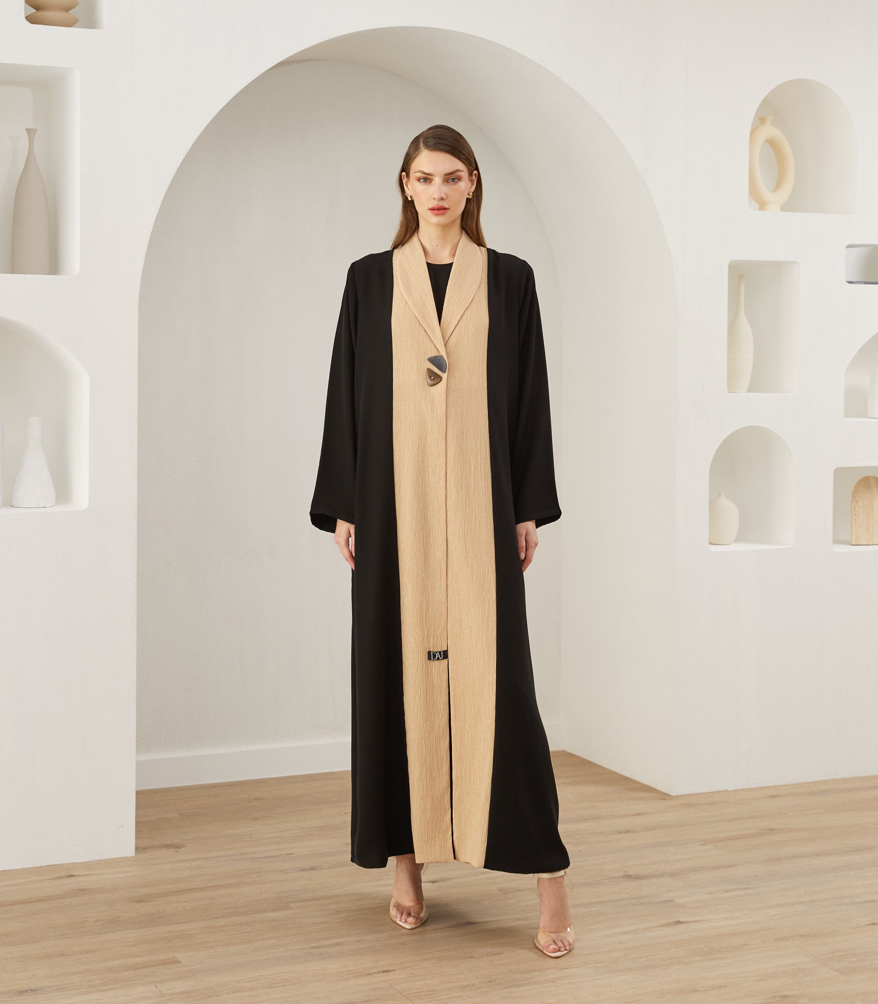 عباية سوداء فخمة روبا 1