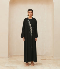 عباية سوداء فخمة شيزا 1