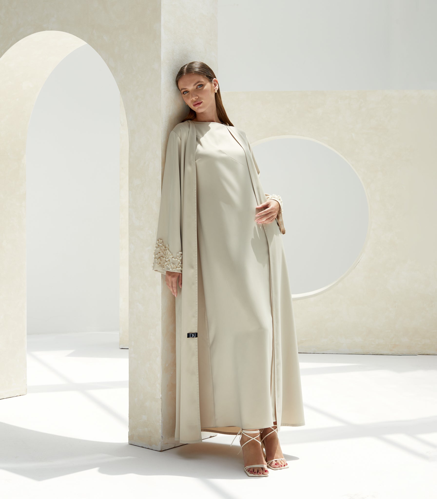 عباية ملونة فخمة يمنى 1