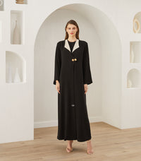 عباية سوداء فخمة زاينة 1