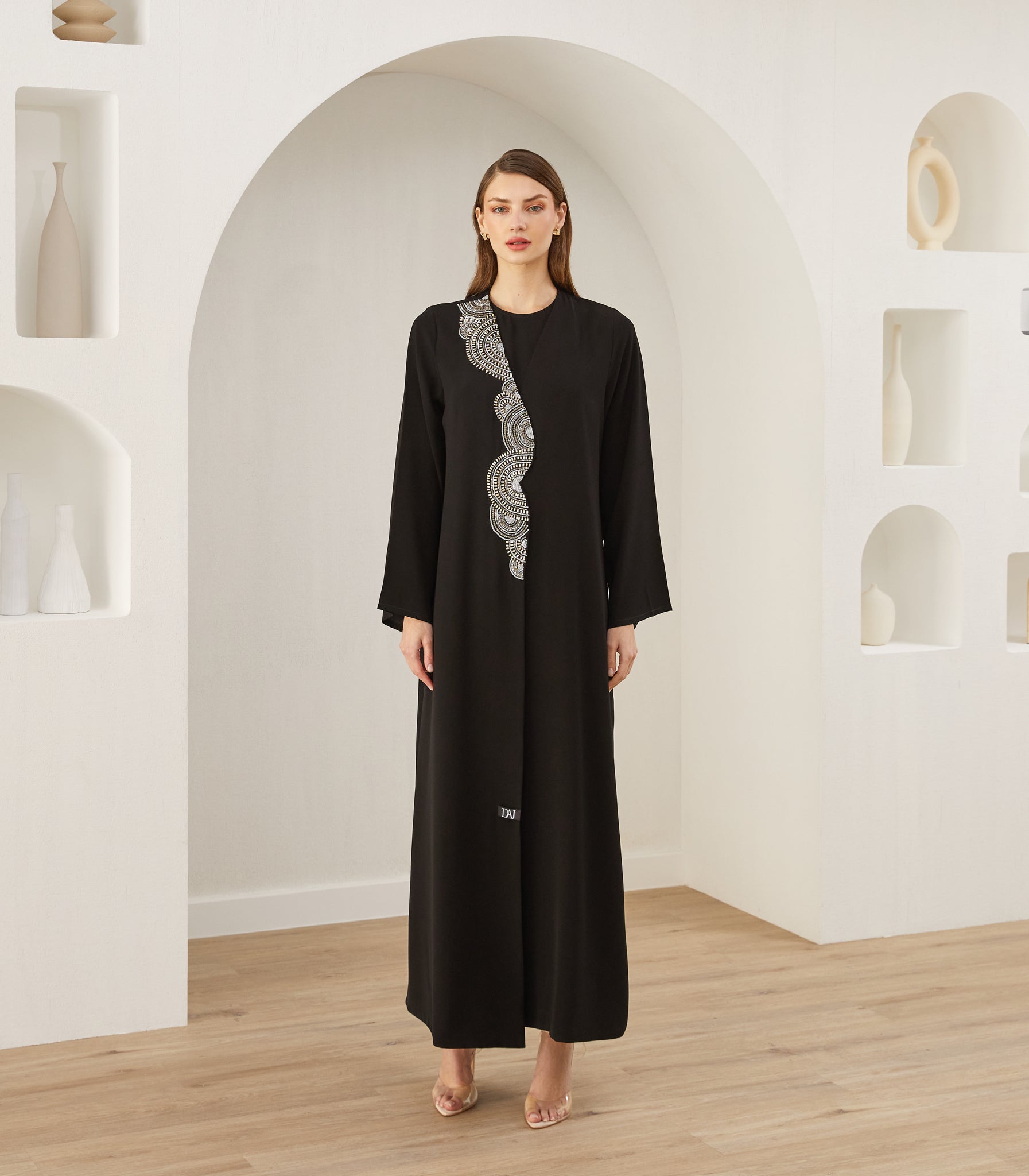 عباية سوداء فخمة زارا 1