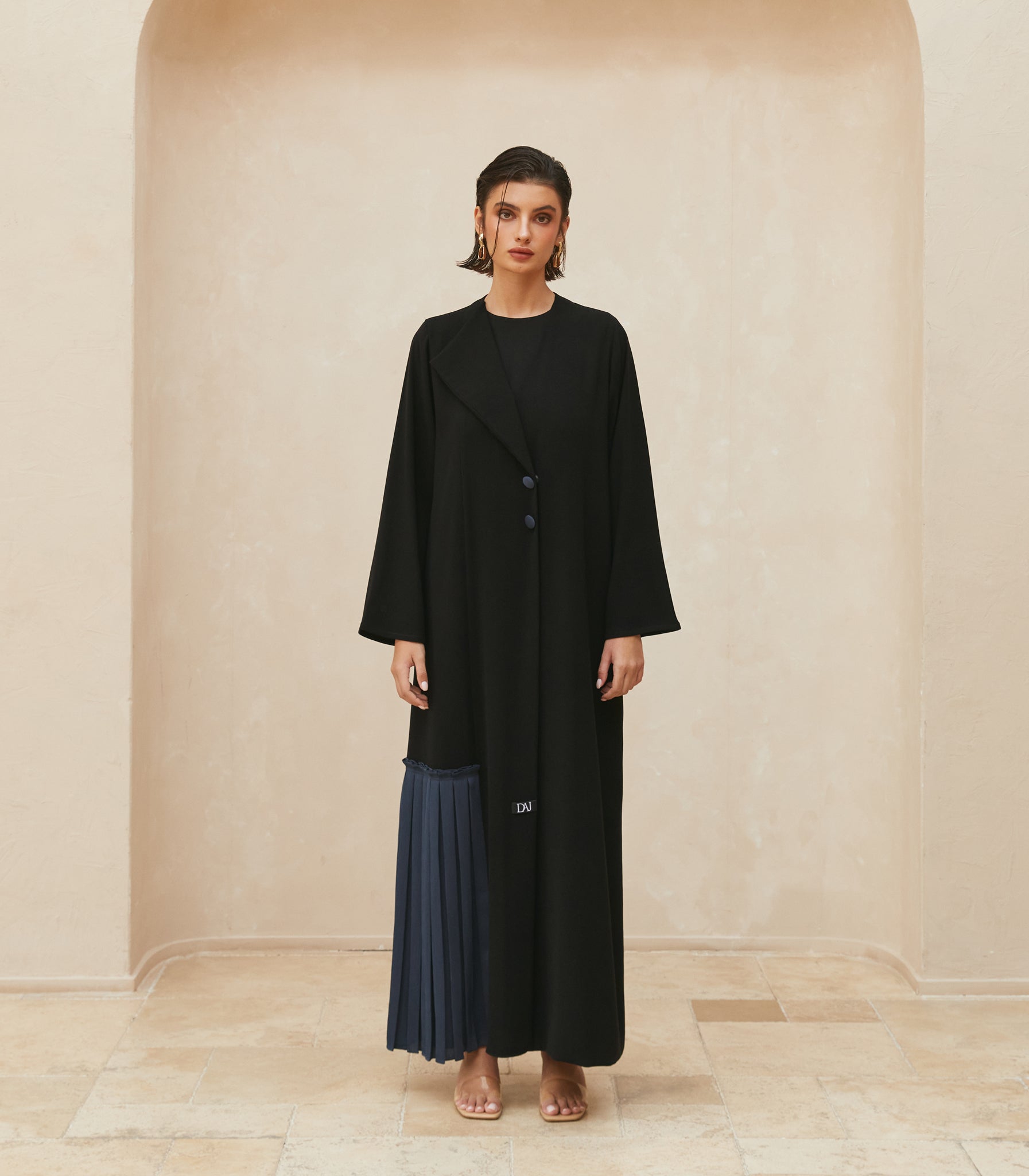 عباية سوداء فخمة زينا 1