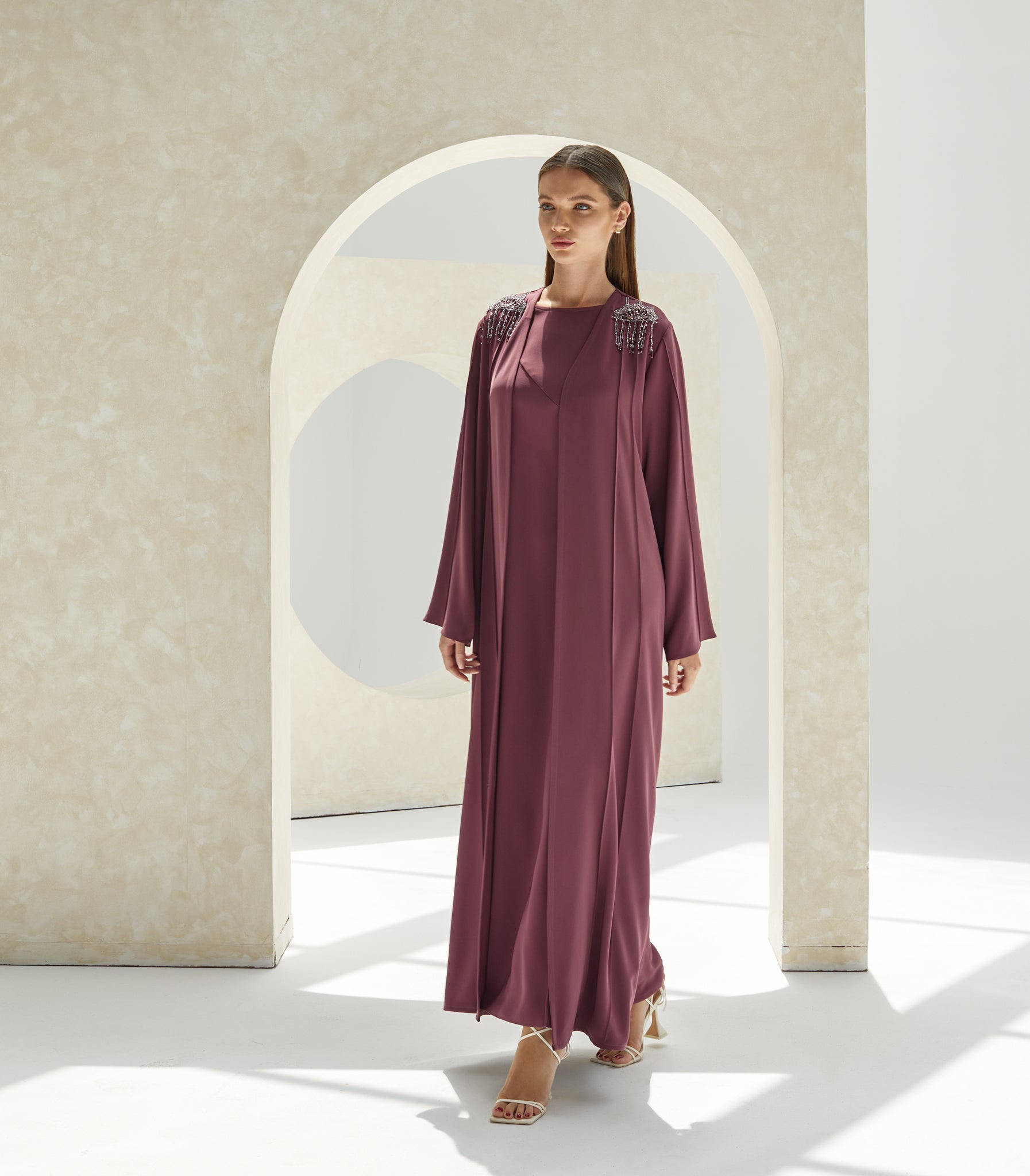 عباية ملونة فخمة زورا 1