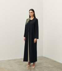 عباية سوداء فخمة زويا 1