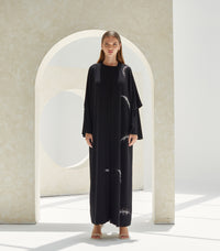 عباية سوداء فخمة زوهرا 1