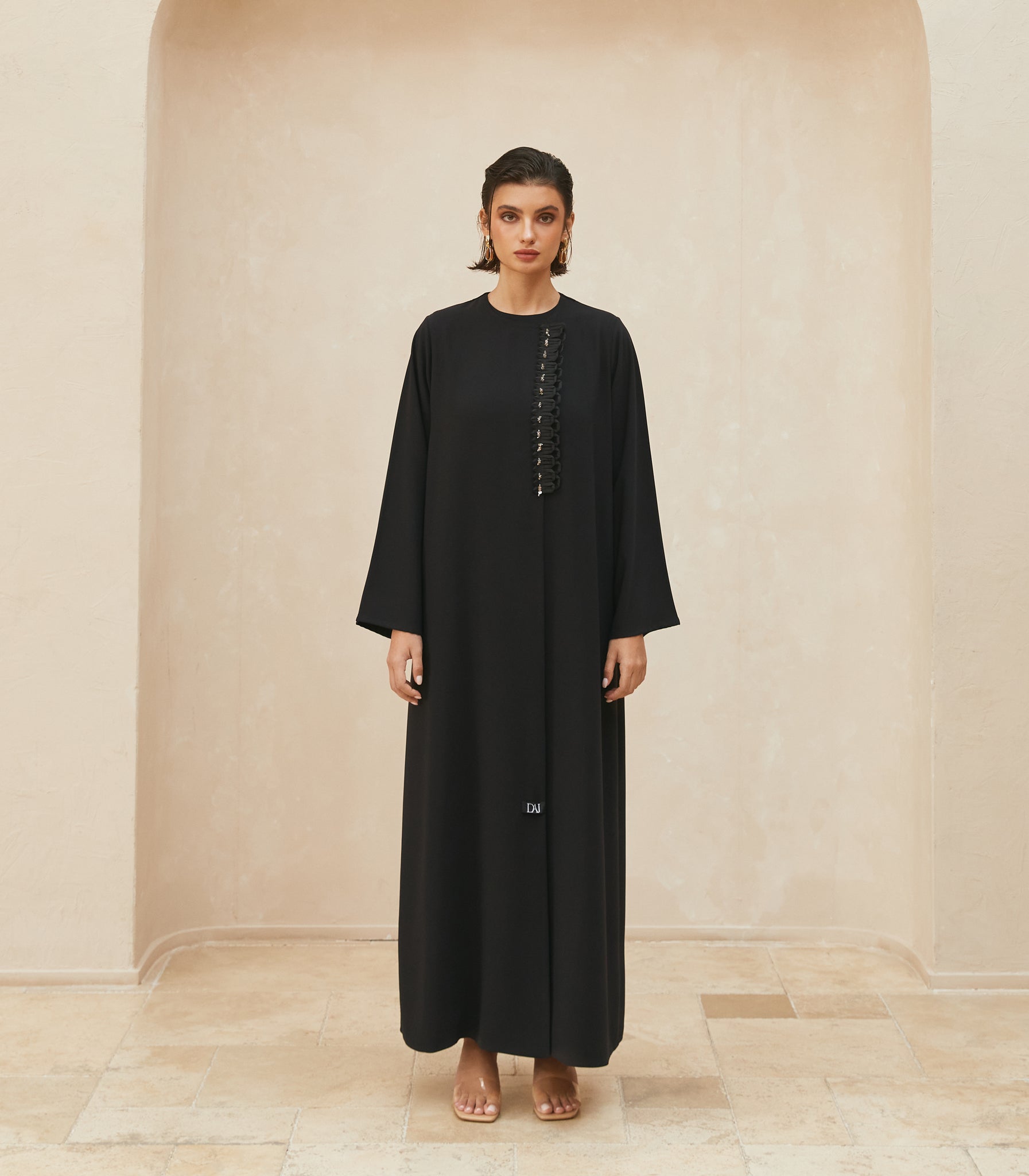 عباية سوداء فخمة زايرا 1